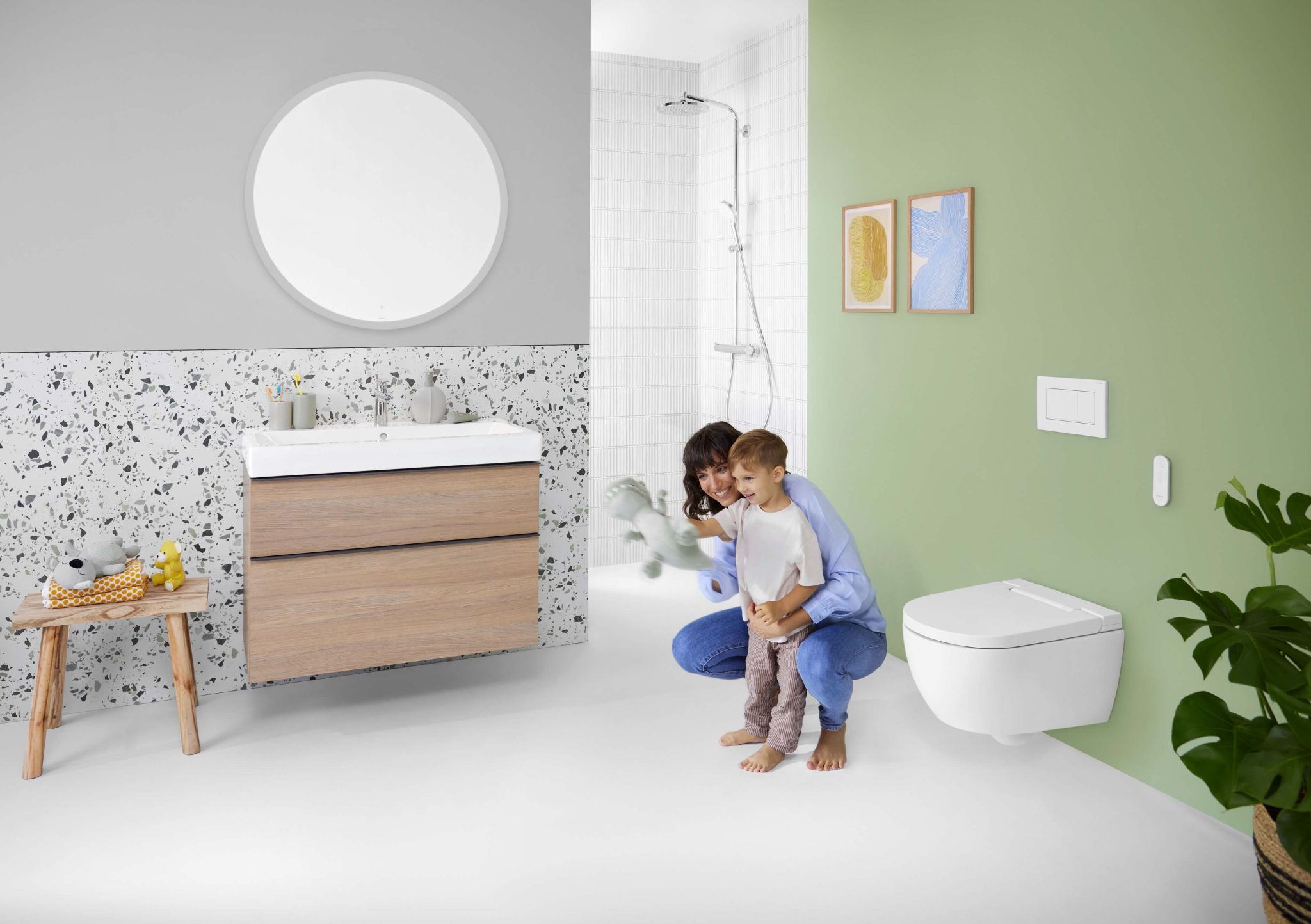 Higiena in zaščita kože: stranišče s prho je nov standard v kopalnici