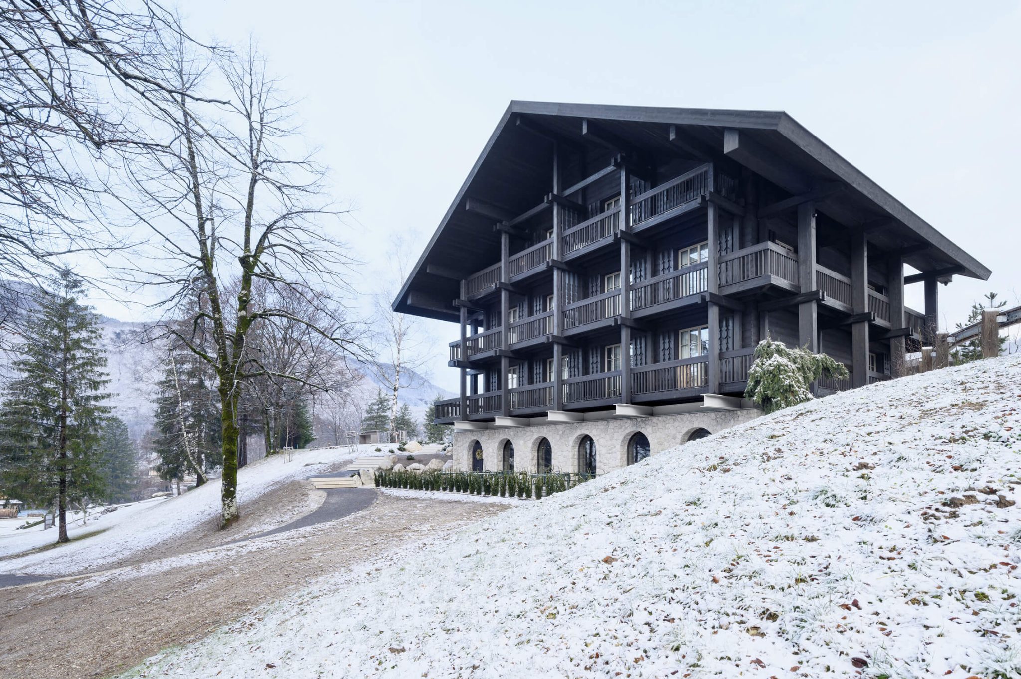 Butična vila v Bohinju, ki oživlja bogato dediščino nekdanje lovske vile